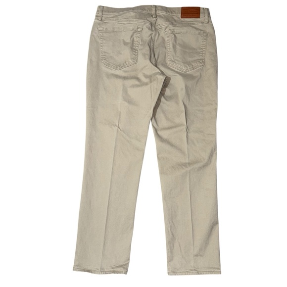 Lucky Brand 121 Slim Straight Khaki Pants Mens 36x30 Stretch Tan - Picture 3 of 9